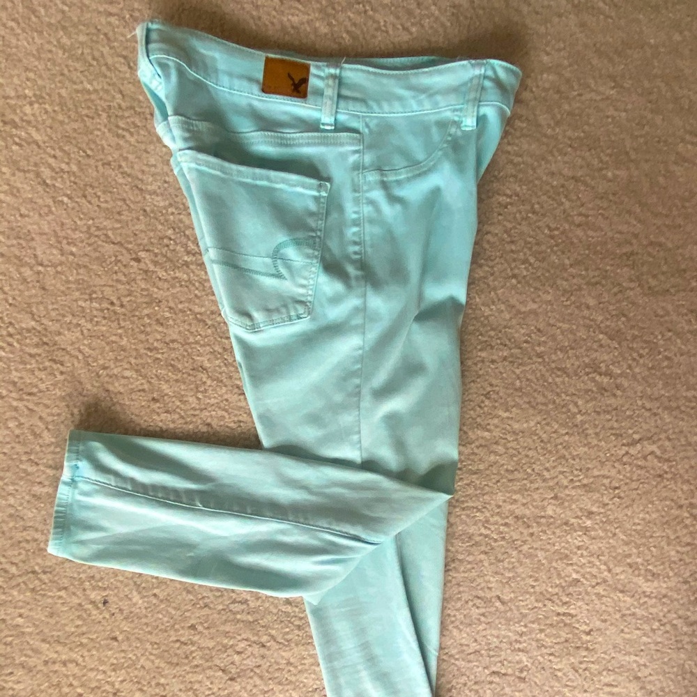 American Eagle High Rise Crop Jeggings